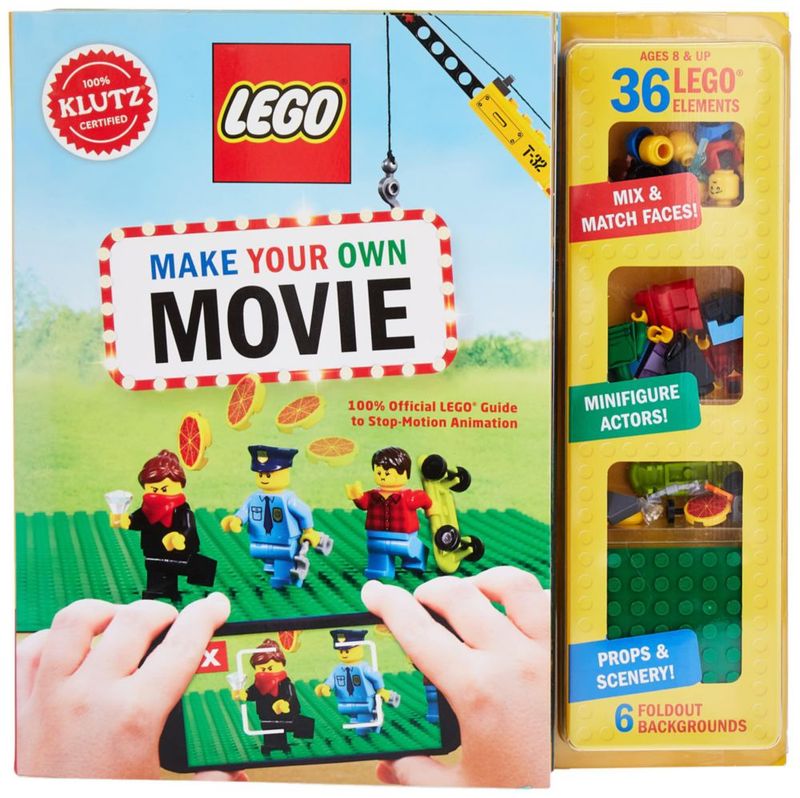Lego Klutz KLZ813720 Haz Películas Animación Parada 36 Piezas