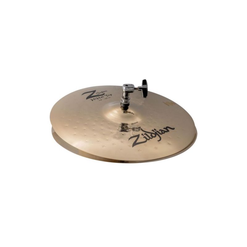 Par de platillos Hi-Hat Zildjian Z Custom B20 Bronce de 14 pulgadas