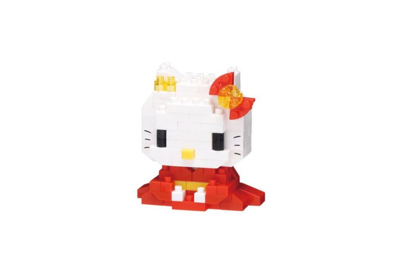Megahouse nanoblock Sanrio Hello Kitty Kimono Kit 140 Piezas