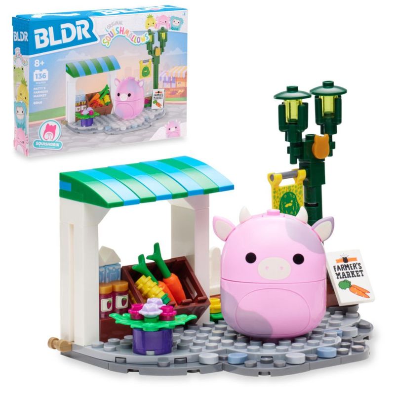 BLDR Squishmallows Patty s Farmers Market Juego de Construcción