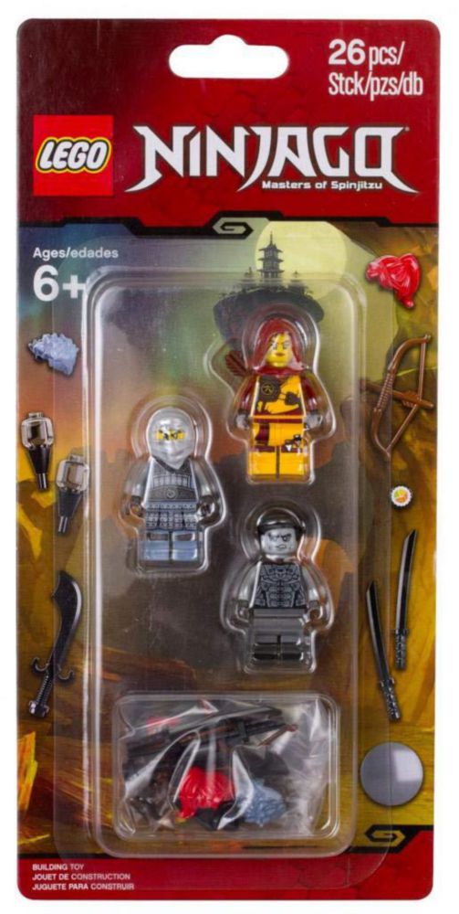 LEGO Ninjago Accesorios 26 Piezas Sombra Fresno y Skylor