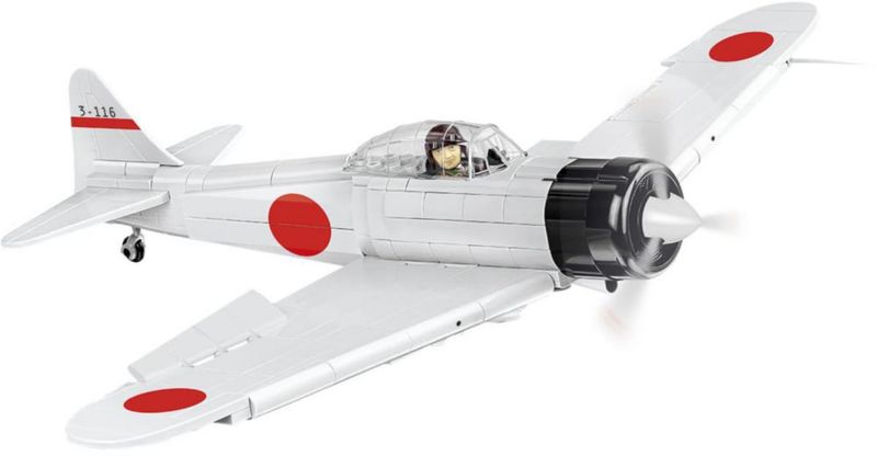 COBI Colección Historical World War II Mitsubishi A6M2 Zero Sen Avión