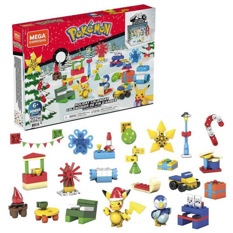 Juego de construcción Pokémon Mega Bloks GYG99 24 días