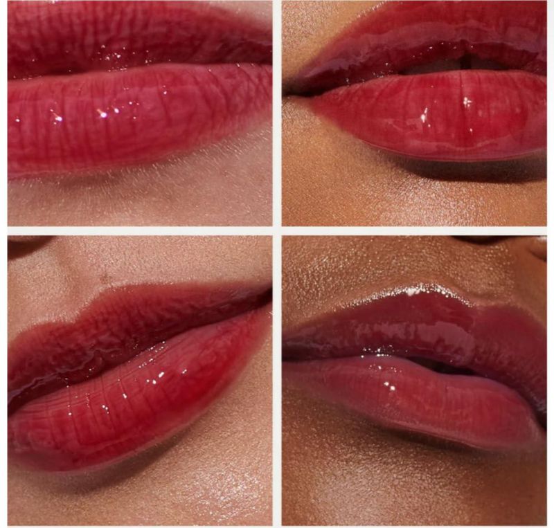 Tinte labial Rhode Peptide Sheer Color Hidratante 10 ml color frambuesa