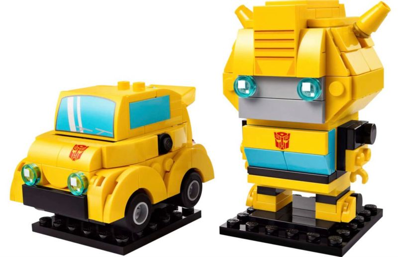 LEGO BrickHeadz Bumblebee Robot y Vehículo 40804