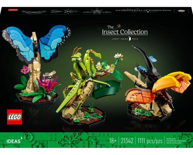 Colección Ideas The Insect Collection Lego 1111 Piezas