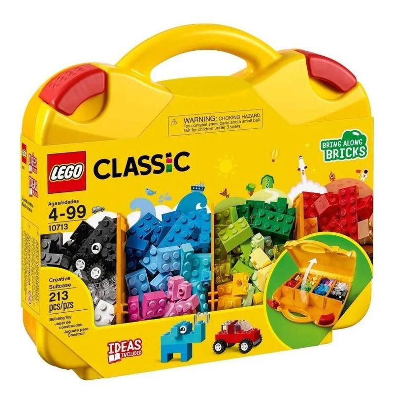 Maletín Creativo Lego Classic 10713 213 Piezas