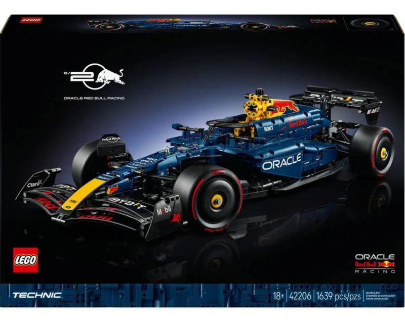 Lego Technic 42206 Coche Oracle Red Bull Racing RB20 F1 1639 Piezas