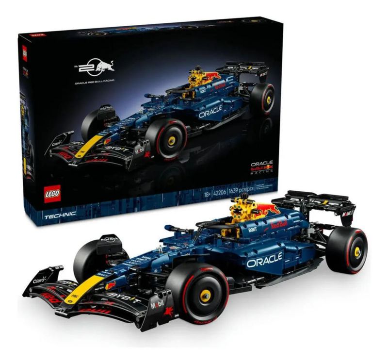 Lego Technic 42206 Coche Oracle Red Bull Racing RB20 F1 1639 Piezas