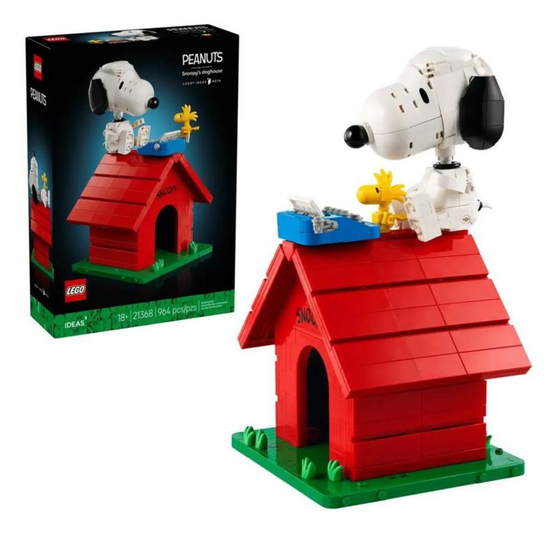 Juguete Lego Ideas Snoopy 21368 Peanuts 964 Piezas