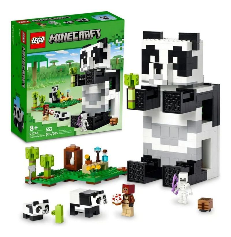 Juguete Lego Minecraft 21245 Explorador 553 Piezas