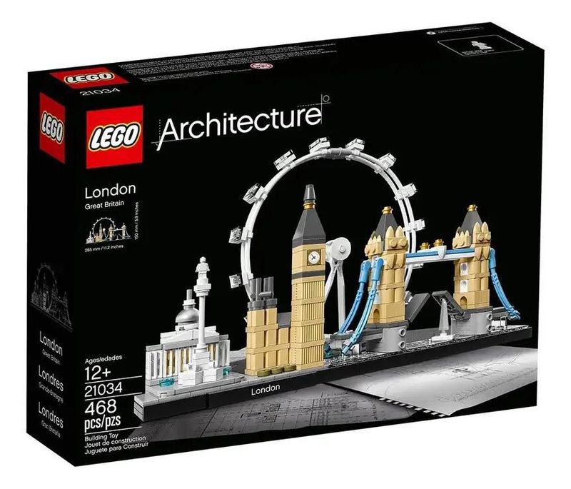 Lego Architecture London 21034 468 Piezas