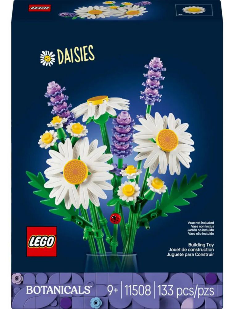 Lego Botanicals 11508 Margaritas 133 Piezas