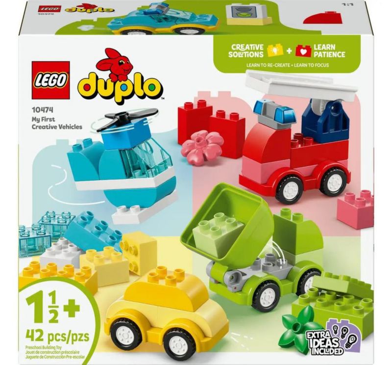 DUPLO My First 10474 Vehículos Lego 42 Piezas