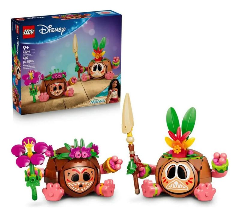 Lego Disney Princess Moana 407 Piezas Caja