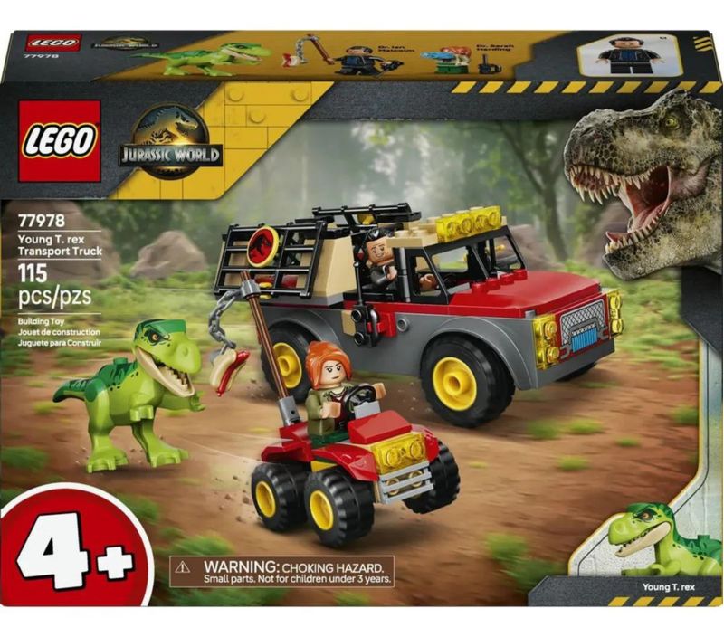 Jurassic World T Rex Lego 77978 115 Piezas