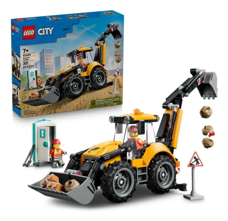Lego City Vehículos 60480 Caja 301 Piezas
