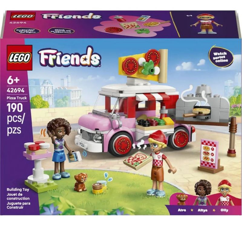 LEGO Friends Pizzería Olly y Aliya 190 Piezas