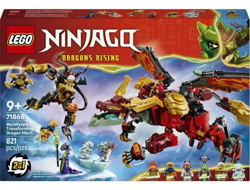 Juguete Lego Ninjago 71868 El Ascenso de los Dragones