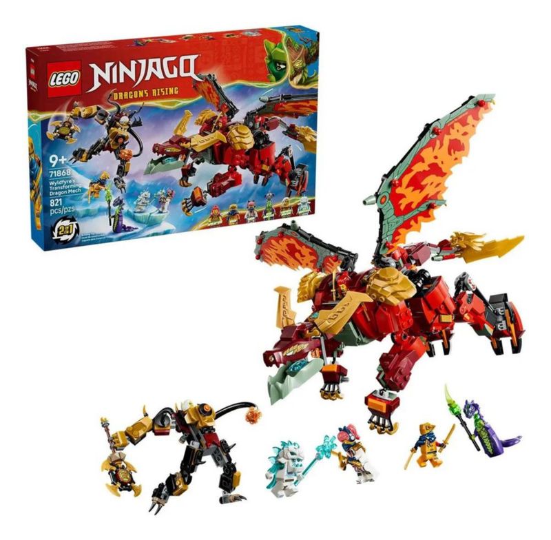Juguete Lego Ninjago 71868 El Ascenso de los Dragones