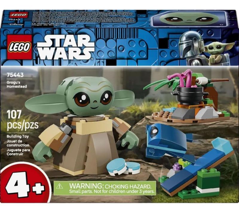 Star Wars The Mandalorian Lego 75443 Caja 107 Piezas Grogu Rana Sorgan