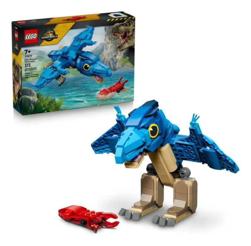 Lego Jurassic World Pteranodon Bebé 373 Piezas Caja