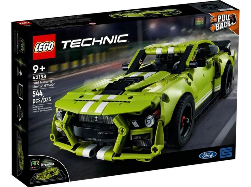 Ford Mustang Shelby GT500 Lego Technic 42138 544 Piezas
