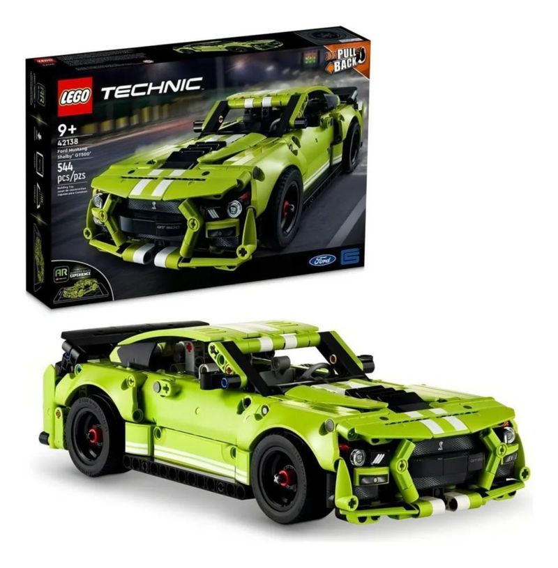 Ford Mustang Shelby GT500 Lego Technic 42138 544 Piezas