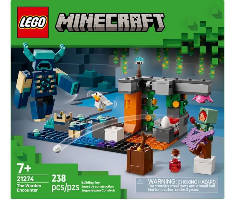 Juguete Lego Minecraft 21274 Caja 238 Piezas