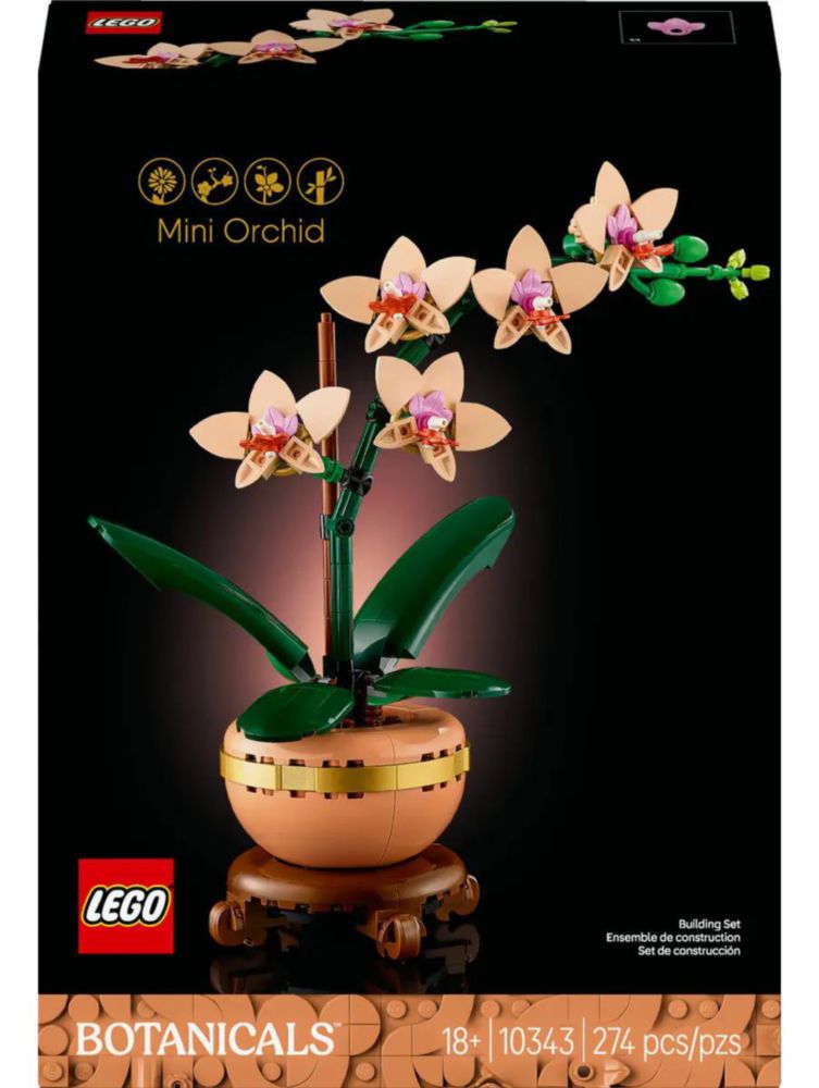 Conjunto Lego Botanicals 6526161 Flores 274 Piezas