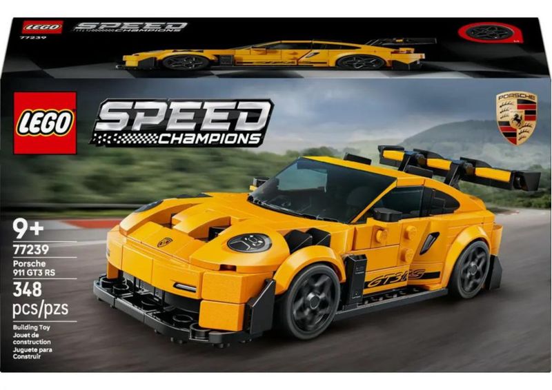 Lego Speed Champions Porsche 911 GT3 RS 348 Piezas