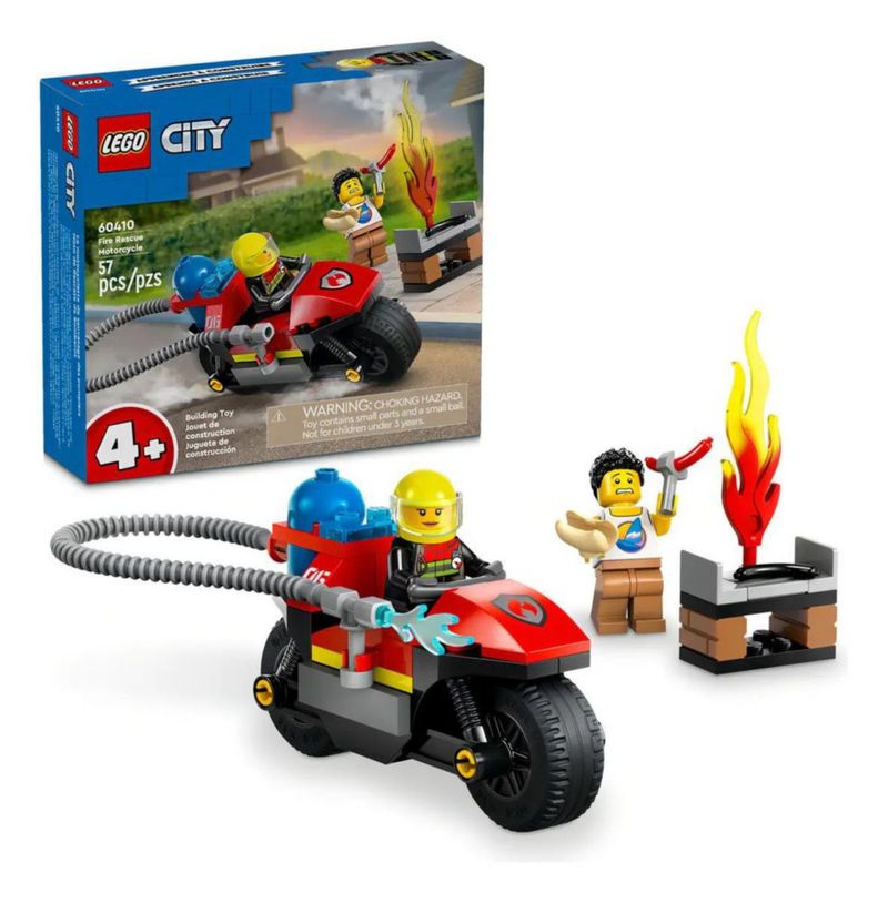 Juguete Lego City Fire 6470784 57 Piezas Caja