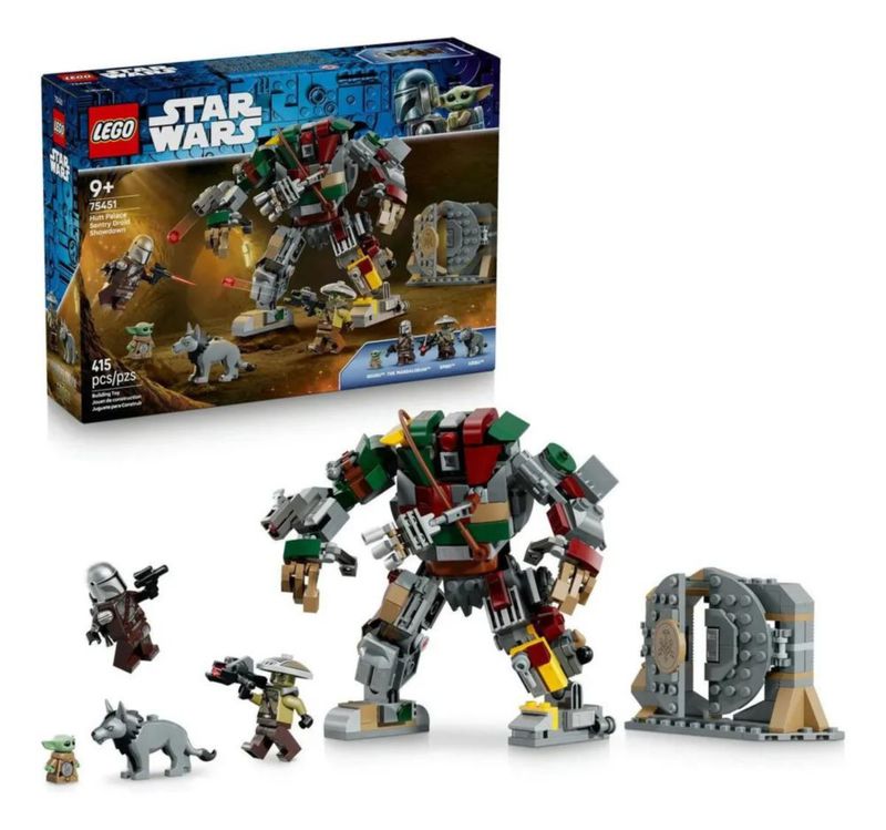 Lego Star Wars The Mandalorian 75451 Grogu y personajes 415 piezas