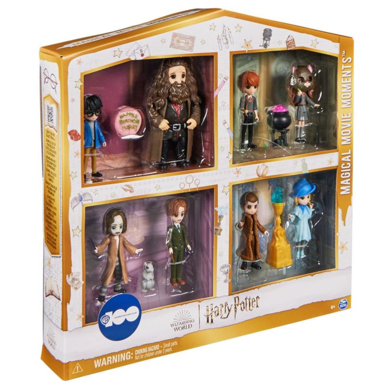 Set de Regalo Harry Potter Wizarding World 8 Figuras y 5 Accesorios