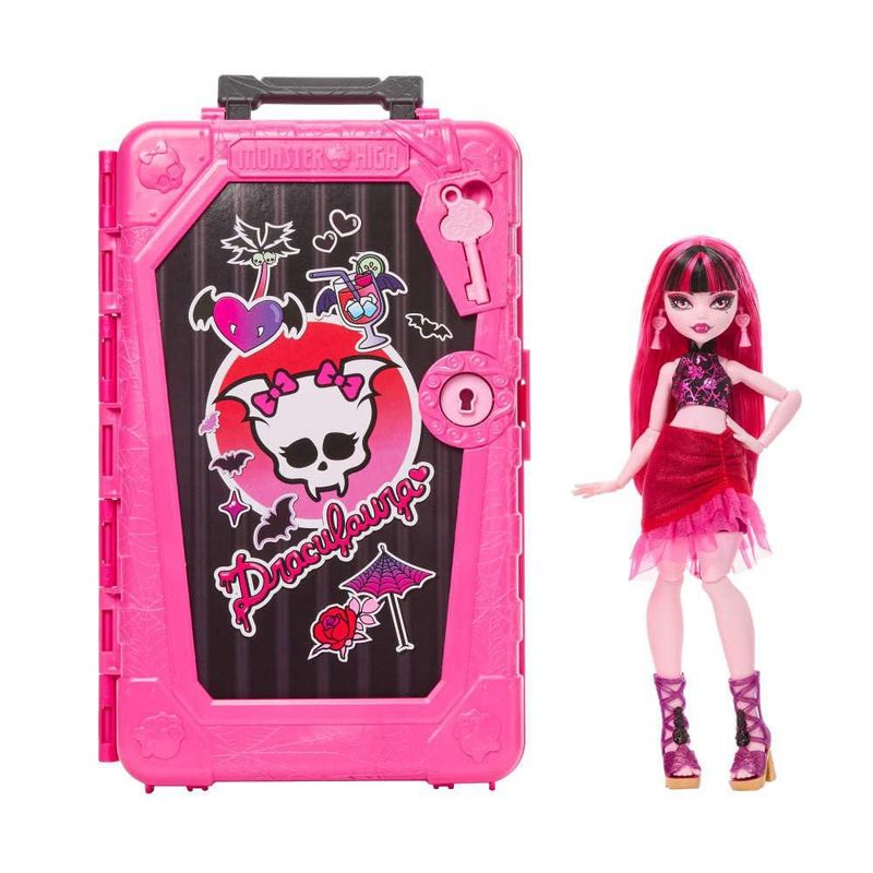 Monster High Skulltimate Secrets Draculaura 19 Accesorios para Niñas