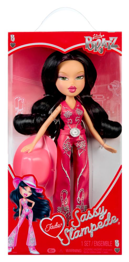 Muñeca Bratz Sassy Stampede Jade 11 5x6x2 5