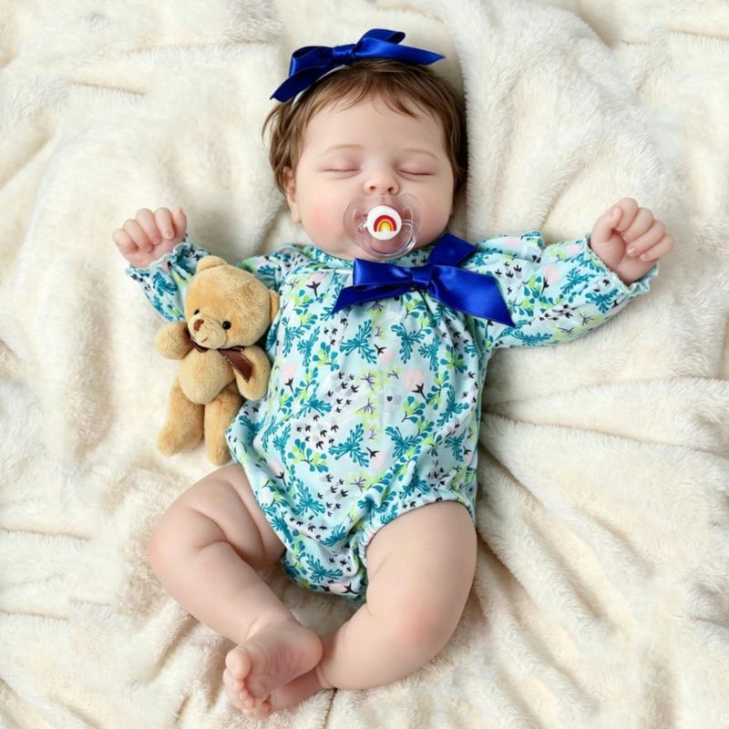 Muñeca Bebé Reborn MIAISHUVO 20 Pulgadas Realista Vinilo