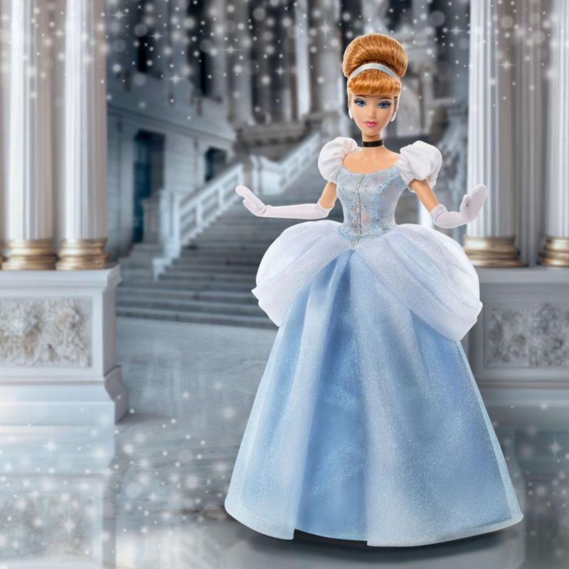 Muñeca Sparkling Princess Cenicienta Mattel 11 Puntos Articulación
