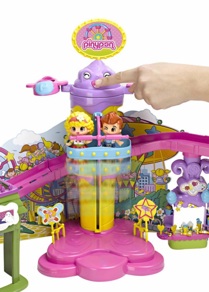 Pinypon Muñeca Parque de Diversiones Morado 48 96 Meses