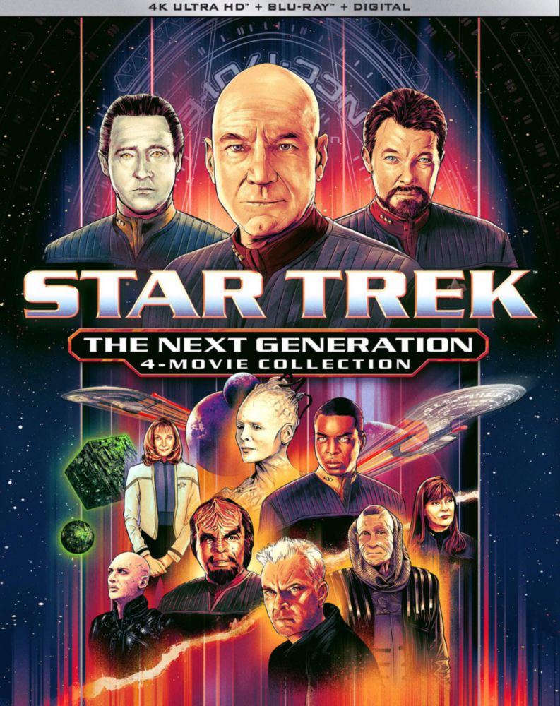 Colección de películas Paramount Star Trek: TNG 4 discos