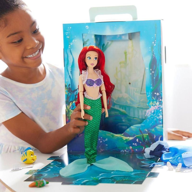Muñeca oficial La Sirenita Disney Store 28 cm totalmente articulable