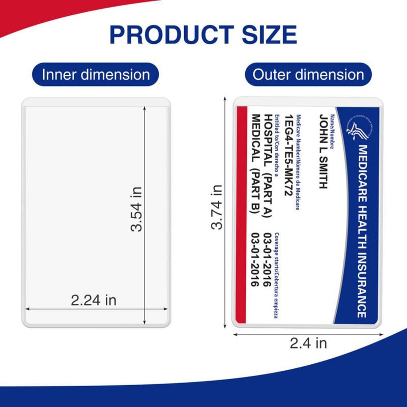 Fundas para tarjetas Fabmaker 95 cm × 61 cm – Pack de 6 impermeables