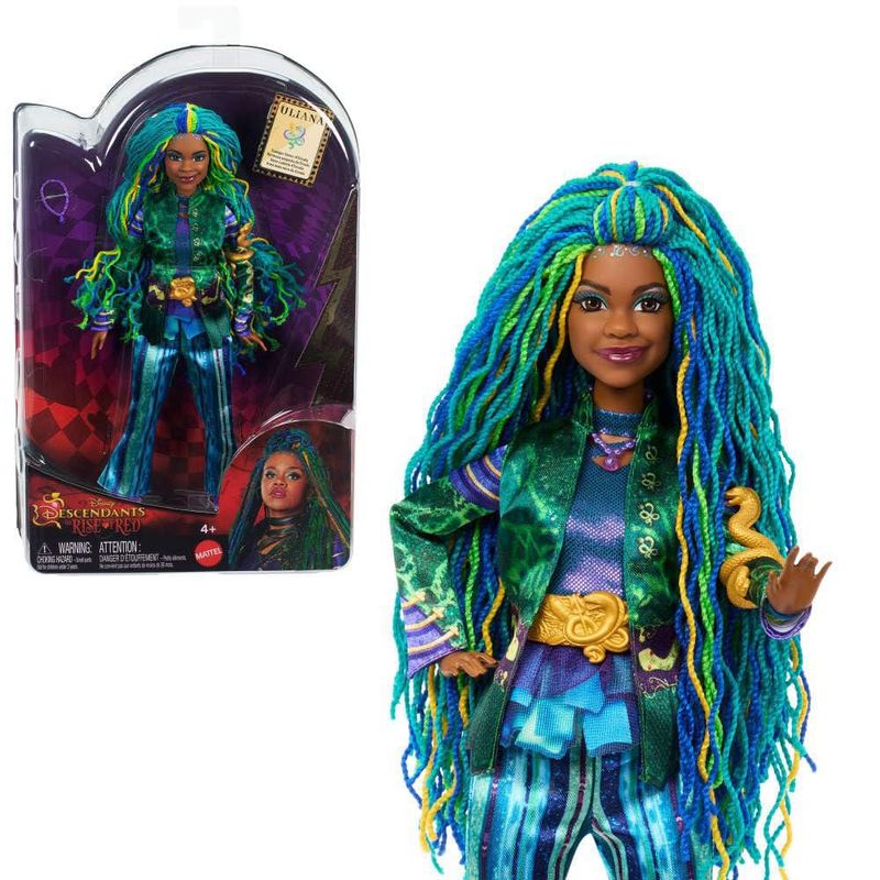 Muñeca Uliana Disney Descendientes 4 Mattel Largas Trenzas Atuendo