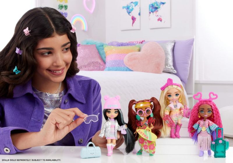 Barbie Extra Fly Muñeca Minis Look Safari 3 años