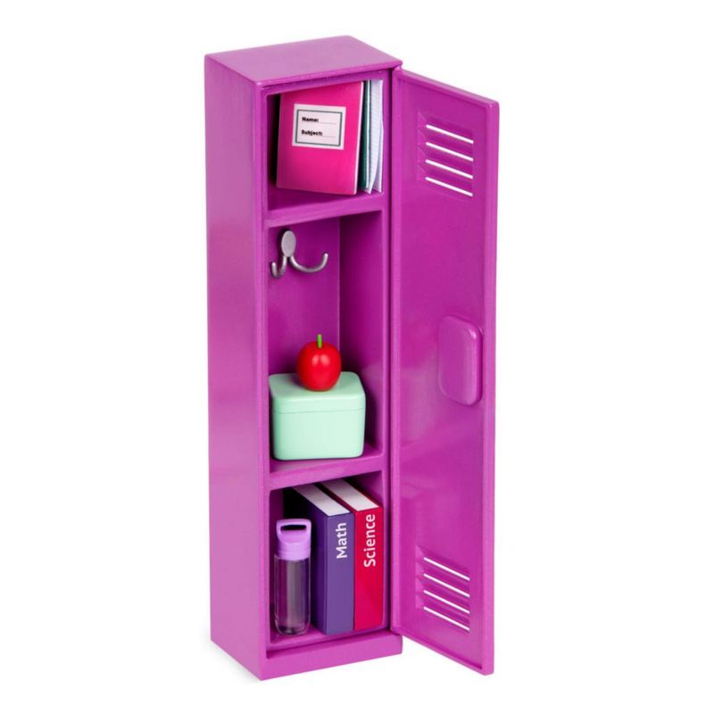 Lori Set de taquilla Escolar Alina 15 cm con muñeca y accesorios