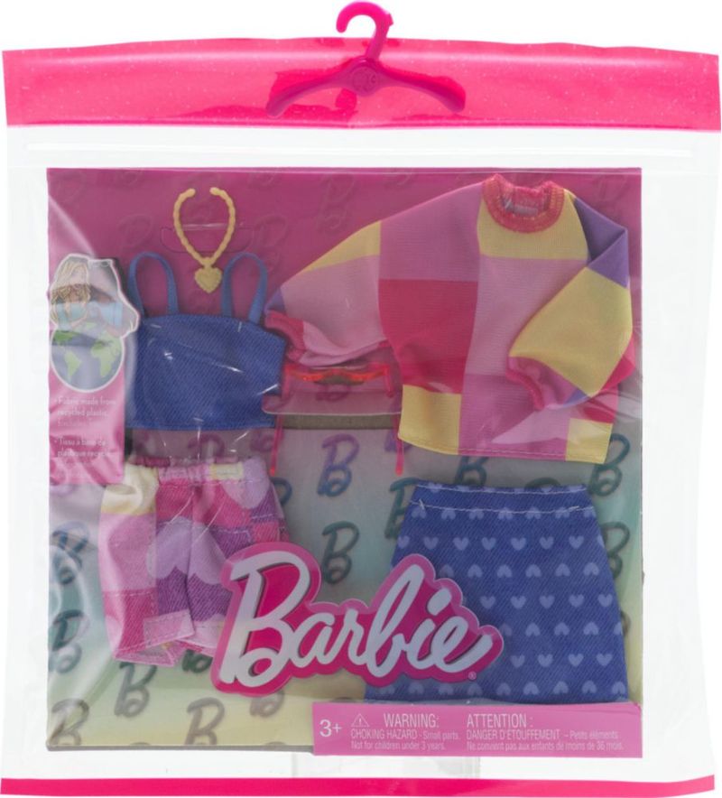Barbie Fashion Beauty Accesorios Looks Cuadros Corazones Niñas 3