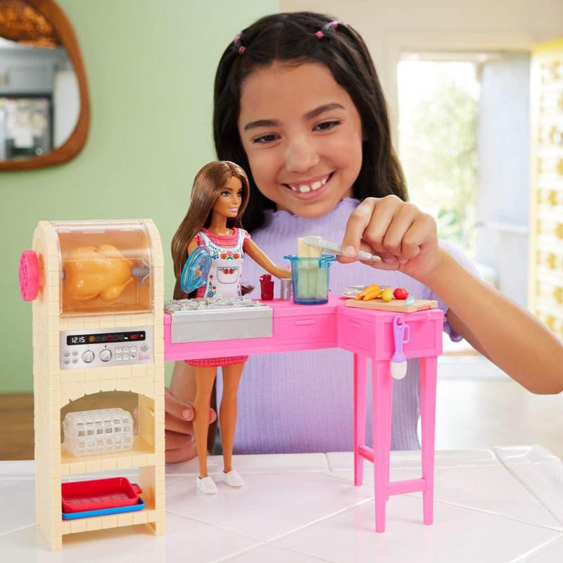 Barbie Receta de la Amistad Teresa Set Juego Crea Cocina Niñas 3
