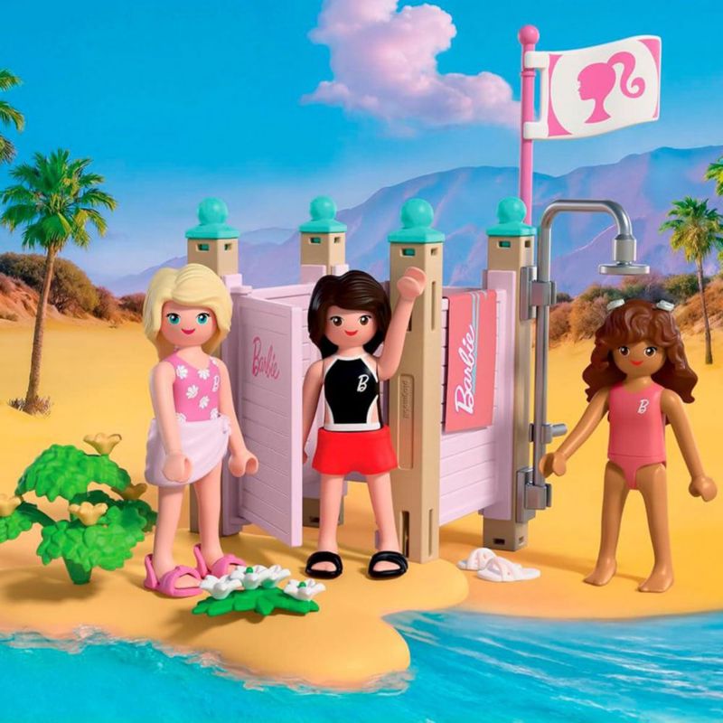 PLAYMOBIL x Barbie Moda de Playa 72124 Niño