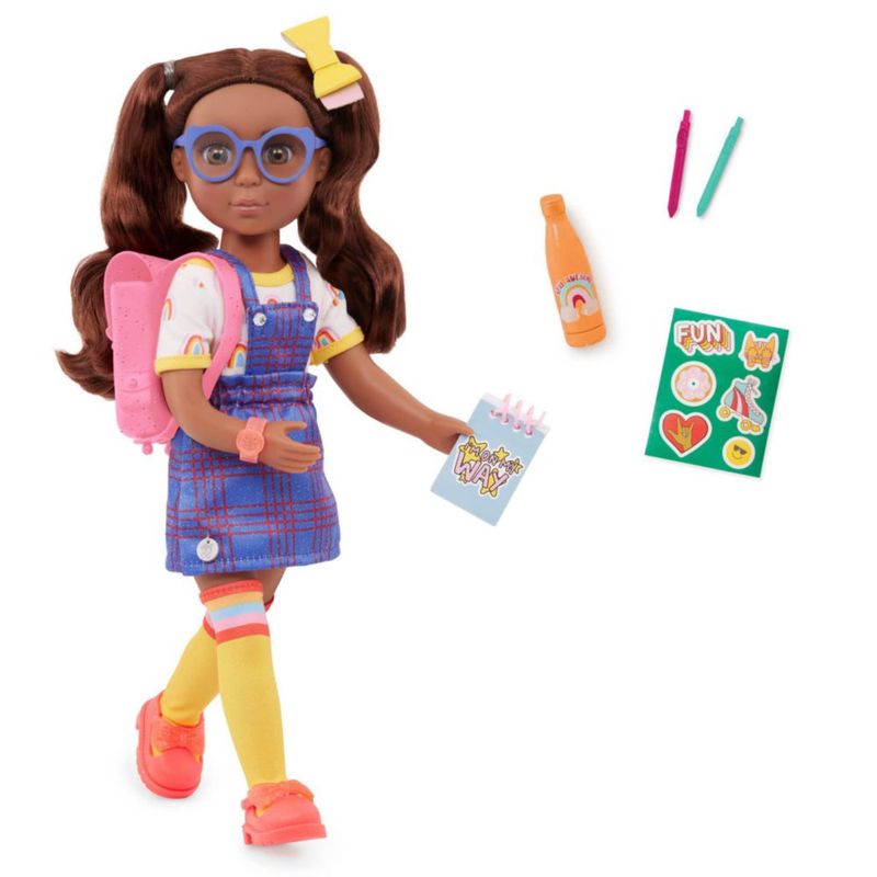 Muñeca Glitter Girls Macha 36 cm Accesorios Escolares
