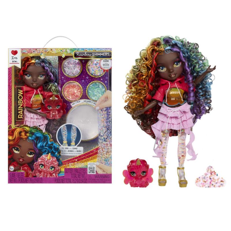 Rainbow High Rainbow Shimmers Iris Muñeca Moda 11 Pulgadas Limo